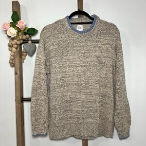BDG Long‎ Sleeve Crew Neck Marbled Sweater Size Medium